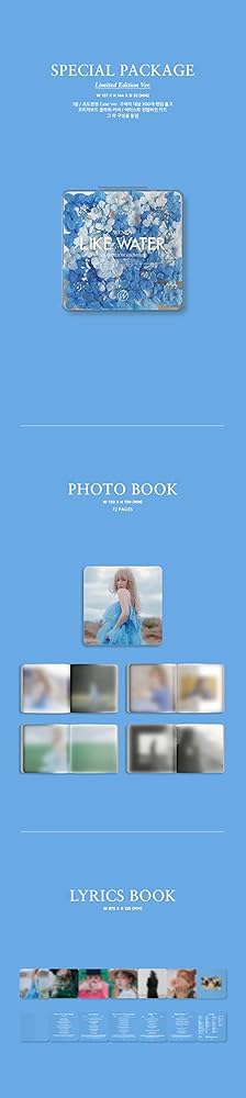 【未開封】Wendy Like Water: 1st Mini Album Amazon.com: Red Velvet Wendy Like Water 1st Mini Album